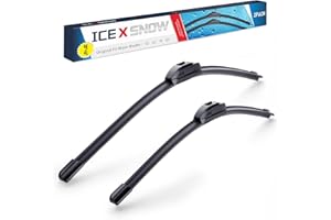ICEXSNOW 28" 16" Front Wiper Blades for Fit for Nissan Altima 2018 2017 2016 2015 2014 2013 2012 2011 2010 2009 2008 2007 Nissan Maxima 2023-2009(Pack of 2) U/J Hook,Original Factory Quality
