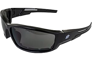 Birdz Eyewear Swoop Anti-Fog Padded Motorcycle Sunglasses Black Frame with Yellow Lens