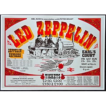 Gratuit Images Amazon Com Led Zeppelin Live At Earl S Court 1975 Concert Gig actualisé