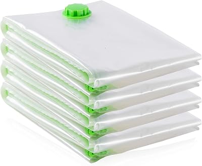 Opaza Extra Large Vacuum Storage Bags 4 Pack 130 x 100 cm Jumbo