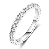 IMOLOVE Lab Grown Diamond Wedding Bands for