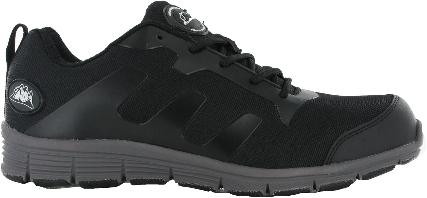 GR95 Safety Steel Toe Lightweight Lace Trainers Work Shoes UK 7-11