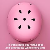 XJD Kids Helmet Toddler Adjustable Bicycle Skateboard Helmet Pink Small view 3
