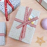 ADQUATOR 50pcs Gold Star White Tissue Paper 50x35cm Gift Wrapping Paper view 5