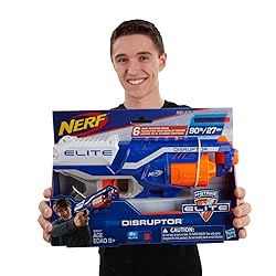 NERF Disruptor Elite Blaster - 6-Dart Rotating