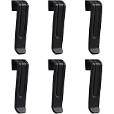 Retevis RT68 Walkie Talkie Belt Clips, 6 Pack | Belt Clip Only Compatible with RT68 2 Way Radio, Lightweight, Replacement Clips