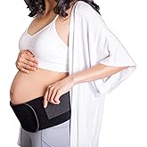 CABEA Babybellyband 2-in-1 Original Pregnancy Belly Band Maternity Belt, Adjustable Pregnancy and Postpartum Belly Wrap Provides Relief and Supports Back, Joint, and Hips