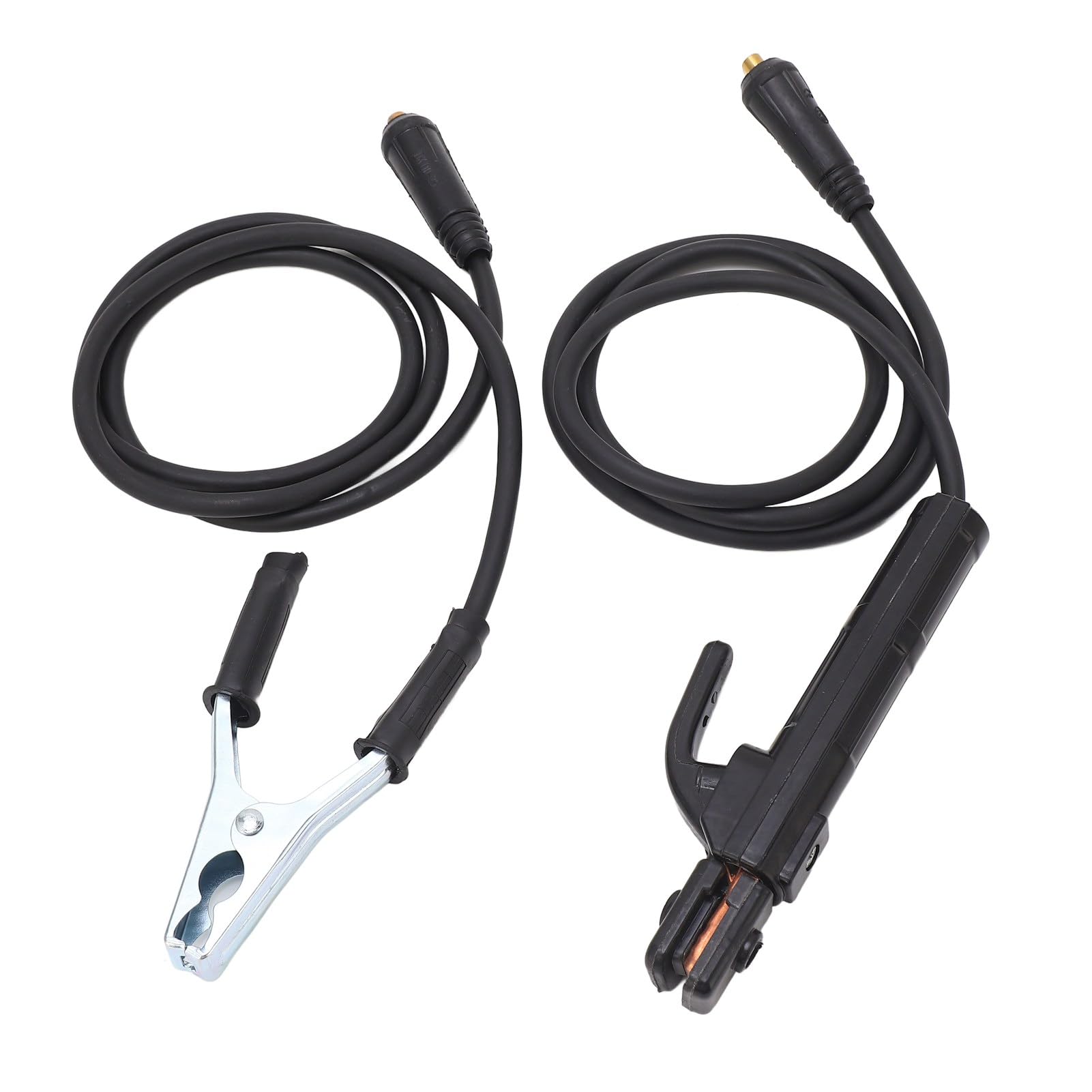 Welding Electrode Holder, 200A Welding Wire Assembly Kit, Welding Ground Clamp and Welding Wire for Welding Machine