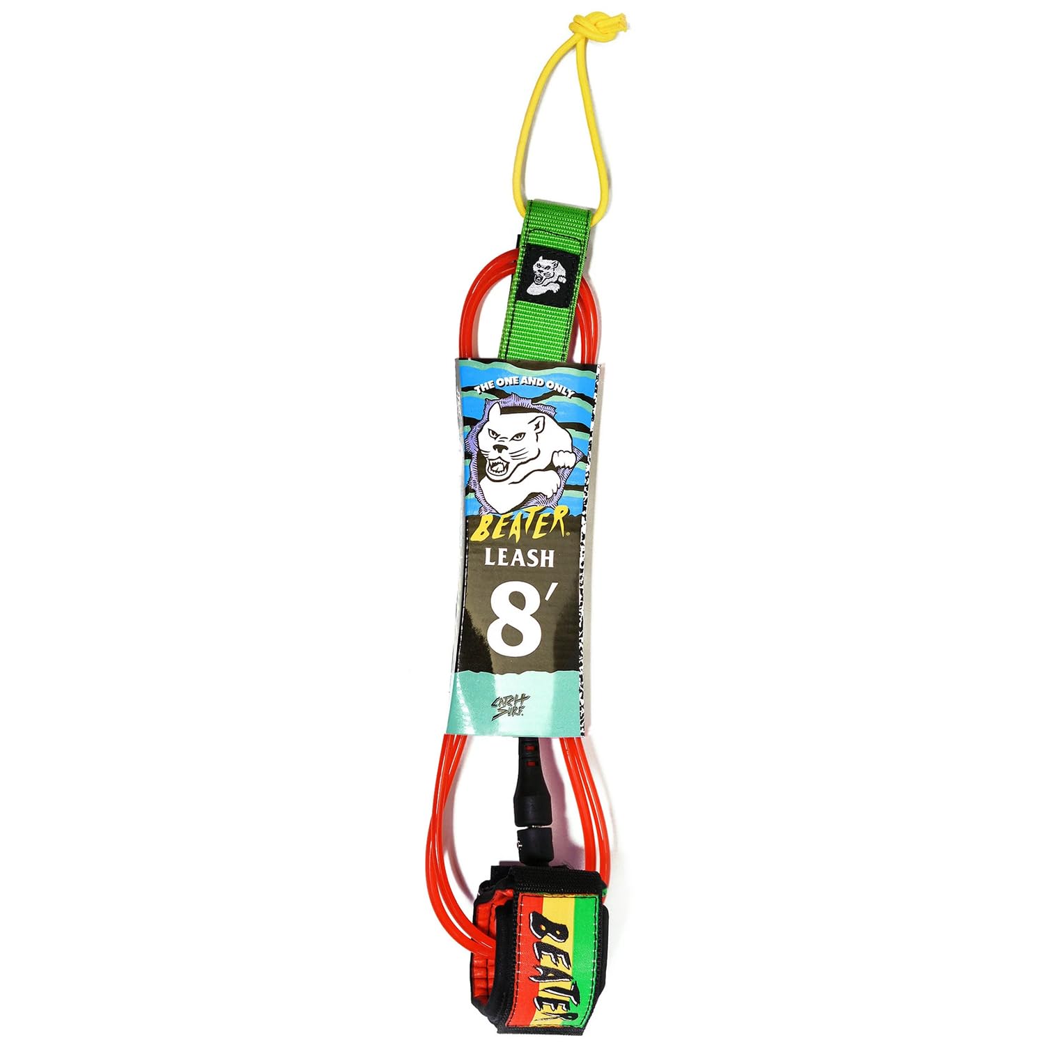 Catch Surf Beater 8' Leash, Rasta