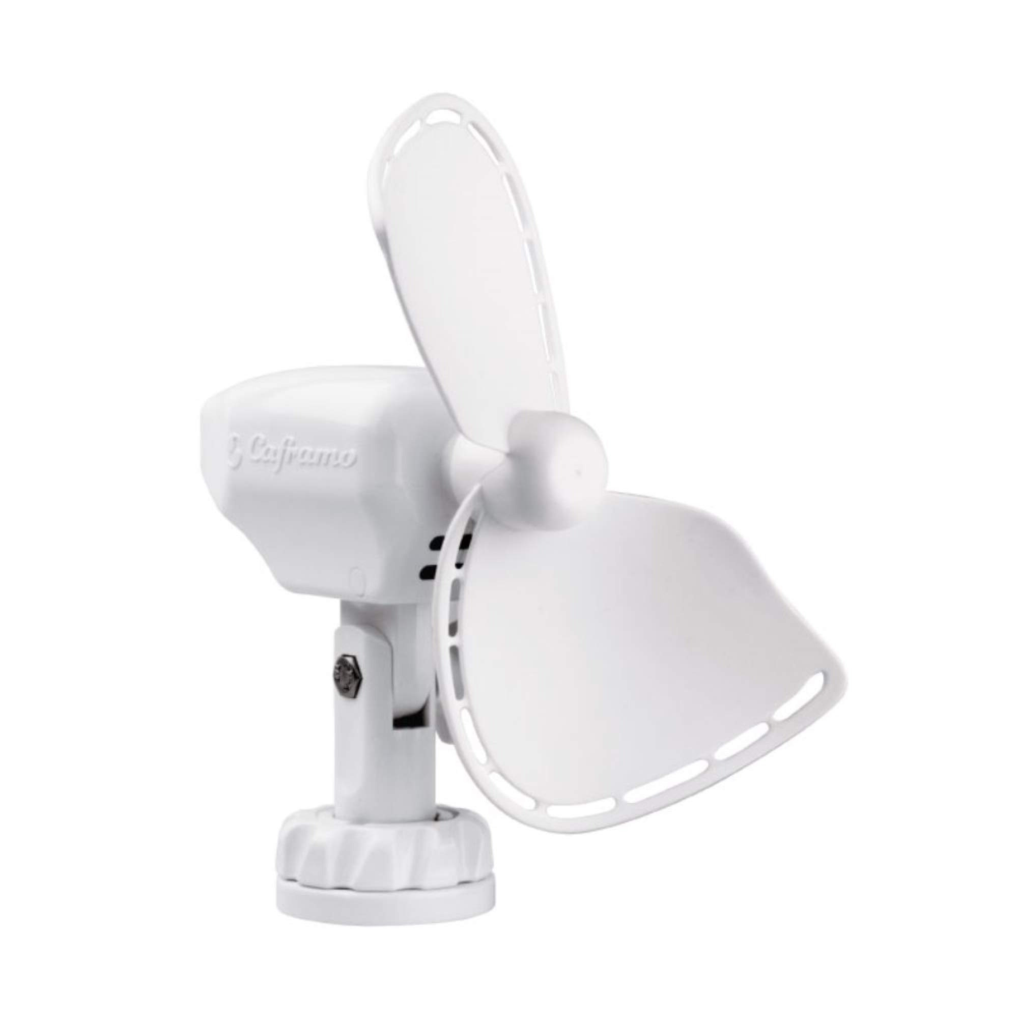 SEEKR Ultimate, 747DCWCS, Direct Wire 12V Compact Grill-less, Easy to Clean, 2-Speed Cabin Fan, 150/200 CFM 5.25" x 2.5" x 8.0", White