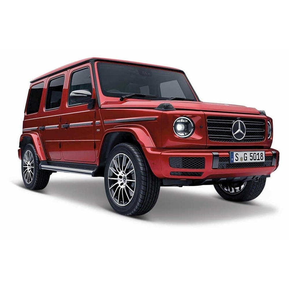 Maisto 2019 MERCEDEZ BENZ G-CLASS AMG SUV Classic Super Car – 1:24 Scale – Incredibly Detailed Die-Cast Replica Collectible Model Vehicle, Red