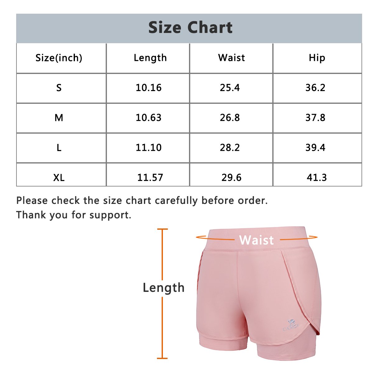 Camel Running Shorts for Women Athletic Sports Fitness Double Layer Yoga Shorts With Compression Lining Tights