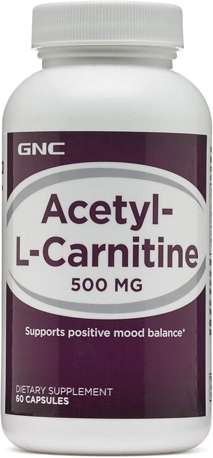 Amazon Com Gnc Acetyl L Carnitine 500 Mg Health Personal Care