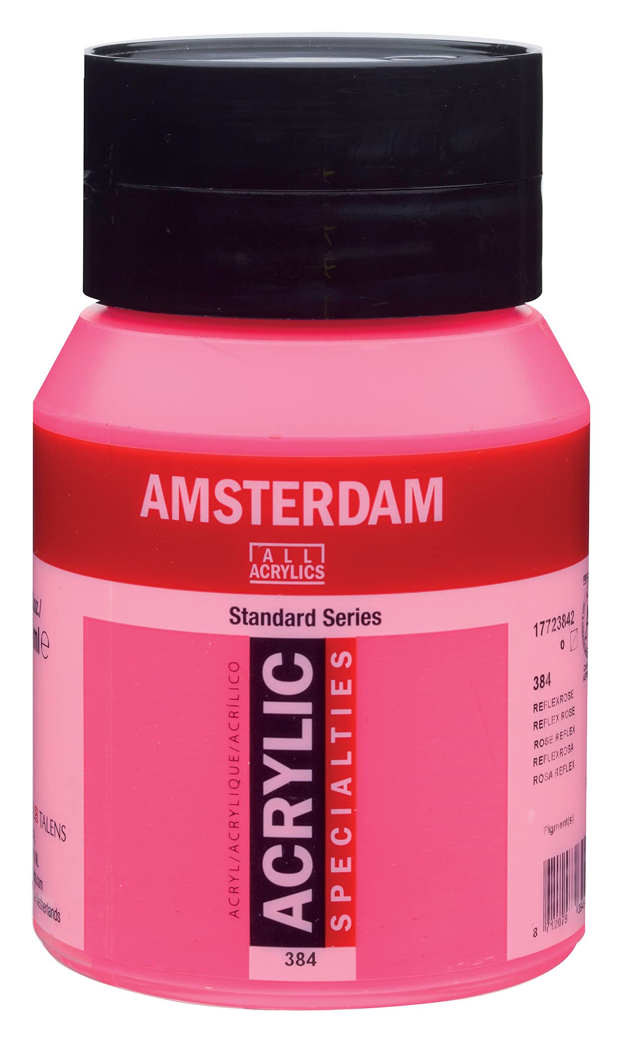 Amsterdam Standard Series Acrylic Jar 500 ml Reflex Rose 384 (17723842)