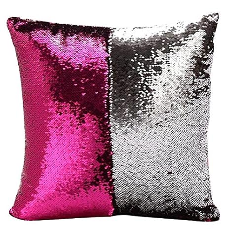 Buy Dizymonk Sequin Color Changing Reversible Magic Throw Cushion