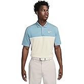 Nike Victory+ Men's Dri-FIT Golf Polo (Denim Turquoise, FQ1114-464) Size Medium
