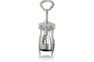 Vacu Vin Silver Winged Corkscrew, Standard
