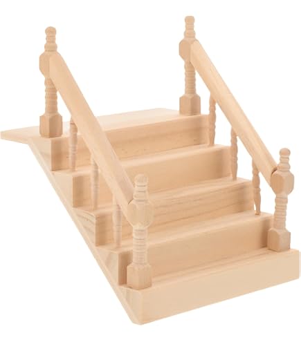 Amazon.com: Melody Jane Dollhouse Straight or Angled Staircase