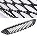 MotorFansClub for Ford Focus 2015 2016 Chrome Upper Centre Grille Front Bumper ABS Grill Cover
