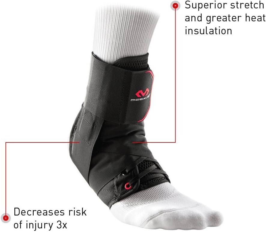 Mcdavid Ankle Brace, Ankle Support, Ankle Support Brace for Ankle Sprains, Volleyball, Basketball for Men & Women, Sold as Single Unit (1) : Sports & Outdoors