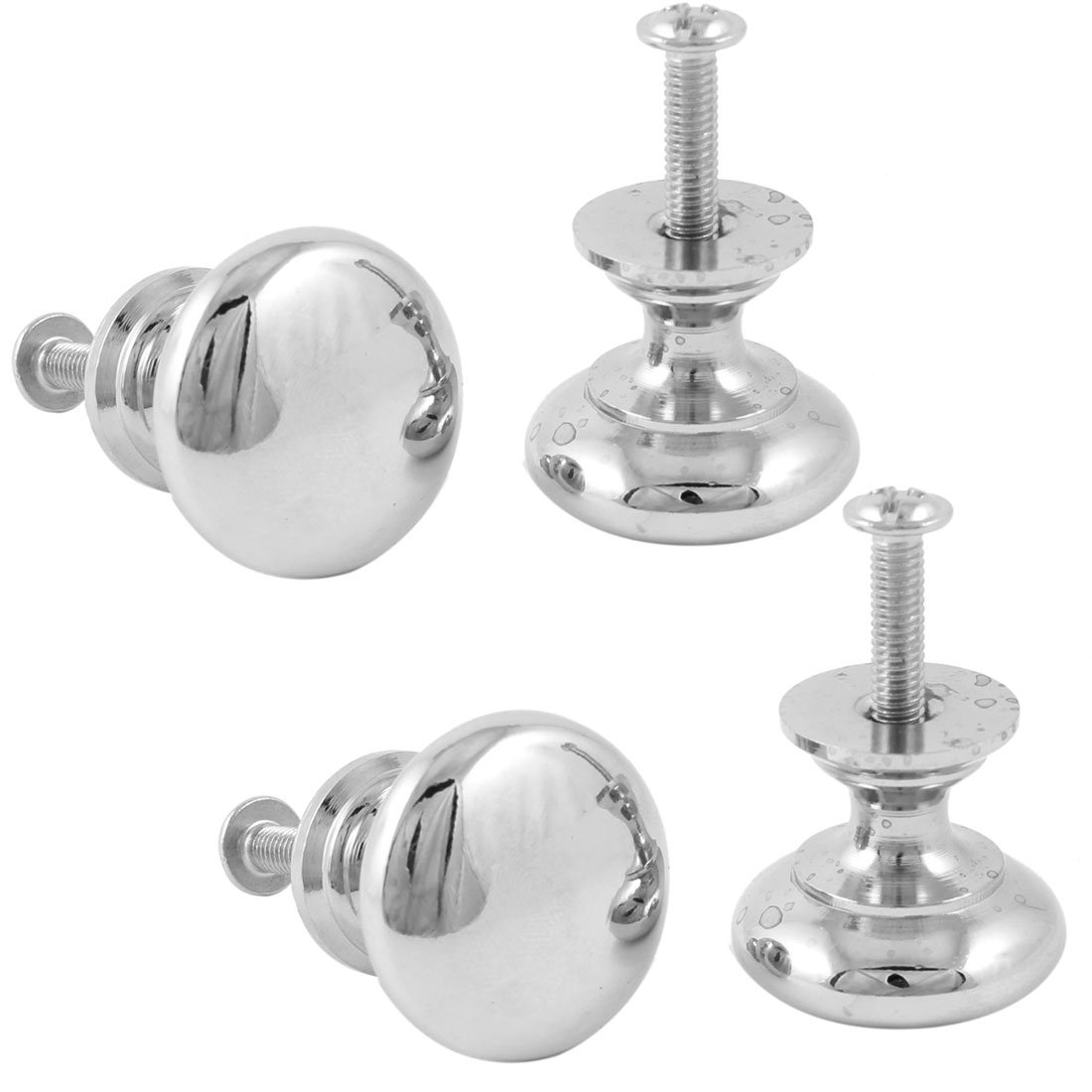 uxcell Mirror Polish Handle Furniture Drawer Knob