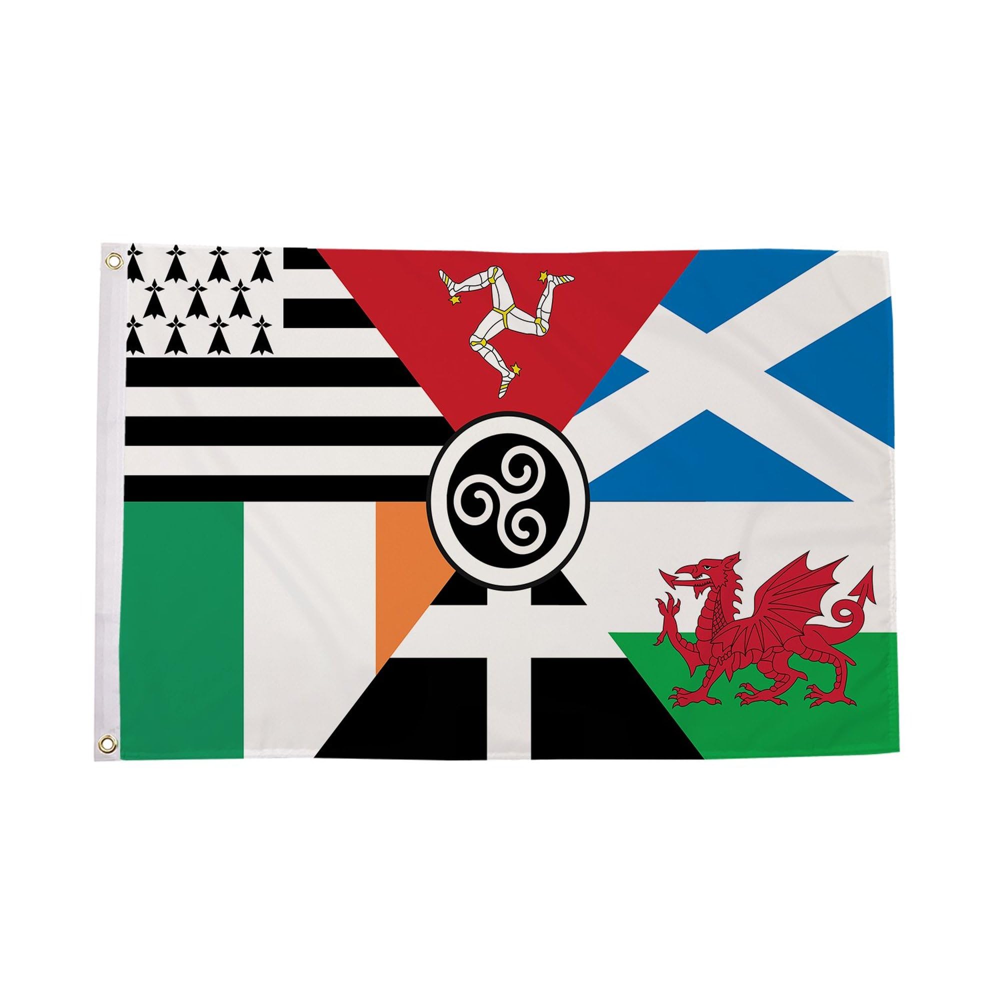 Flagtex Celtic Nations Small Flag