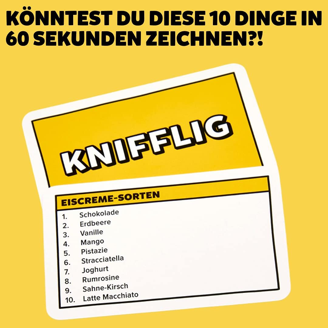 Gamely Sechs-Sekunden-Kritzelei: Das fieberhaft-Flotte, fetzige Zeichenspiel | EIN familienfreundliches Partyspiel für Kinder, Teenager und Erwachsene 3