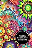 Personal Immunization Record Card: Health Log Book by Journals For All