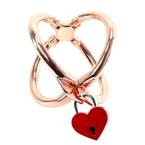 Handeisen Stahlfesseln Handschellen Stahl Fetish and Bondage BDSM unisex steel handcuffs mit Schloss und Schlüssel