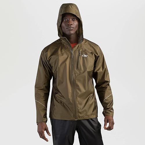 Outdoor Research Men's Helium Rain Jacket – Breathable