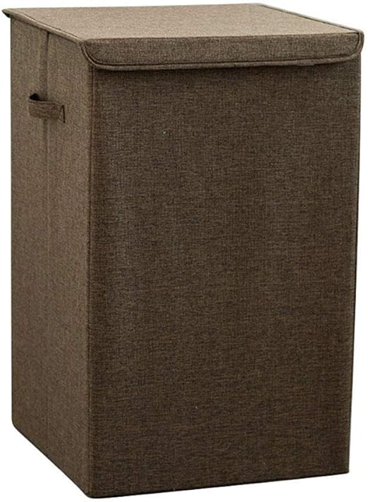 BASKET Cestas de lavandería, marrón Moda Cubo de lavandería a prueba de