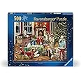 Ravensburger Enchanted Christmas 500 Piece Jigsaw Holiday Puzzle for Adults - 12000227 - Handcrafted Tooling, Made in Germany, Every Piece Fits Together Perfectly