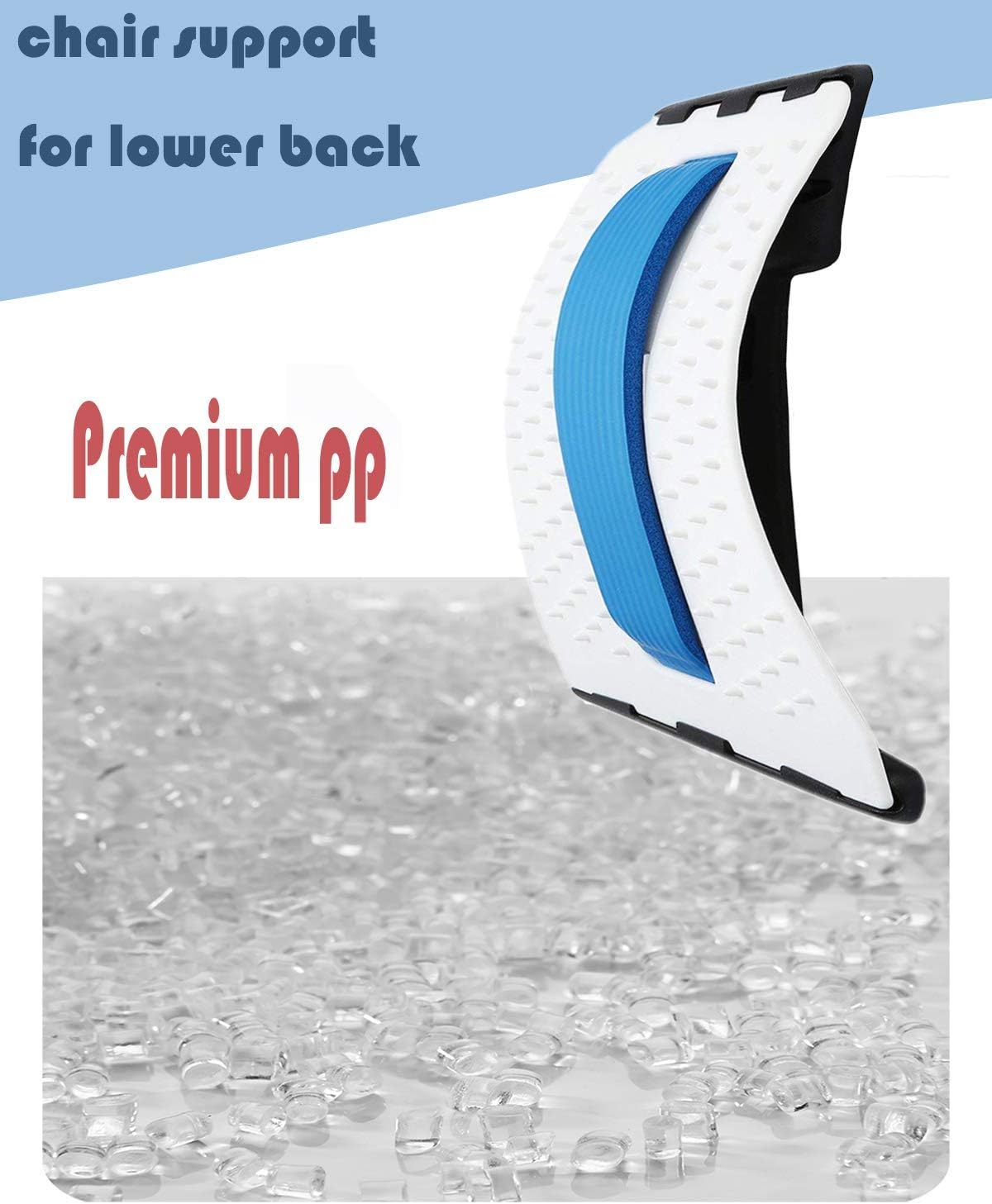 ChiFit Multi-Level Back Stretching Device - Immediate Relief for Back Pain, Herniated Disc, Sciatica, Scoliosis,Lower and Upper Back Stretcher Support and Pain Relief: Health & Personal Care