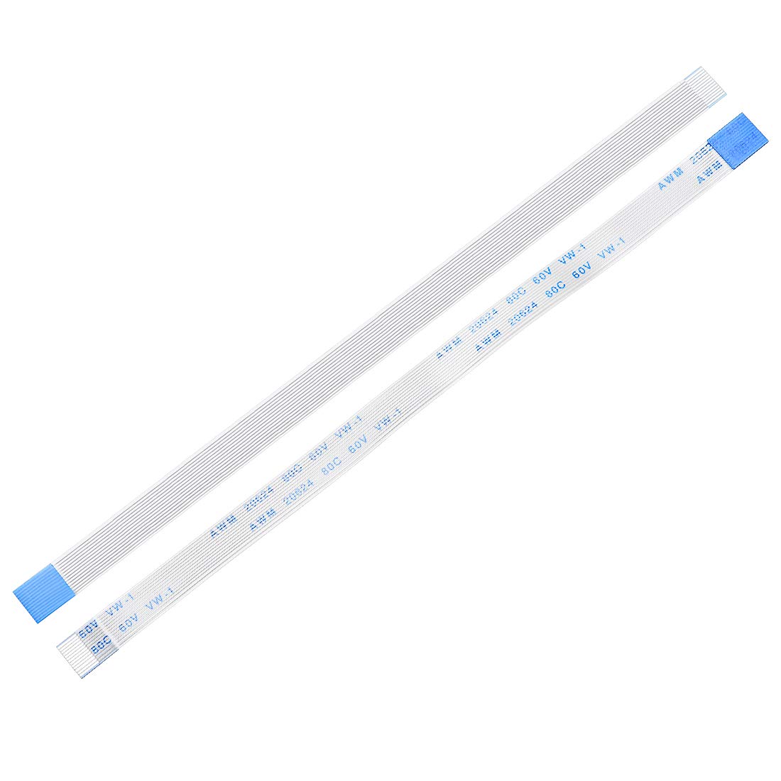 sourcing map Flexible Flat Cable, 13 Pins 0.5mm Pitch 150mm FPC FFC Flexible Ribbon Cable for LCD TV Car Audio DVD Player Laptop 5Pcs (B Type)