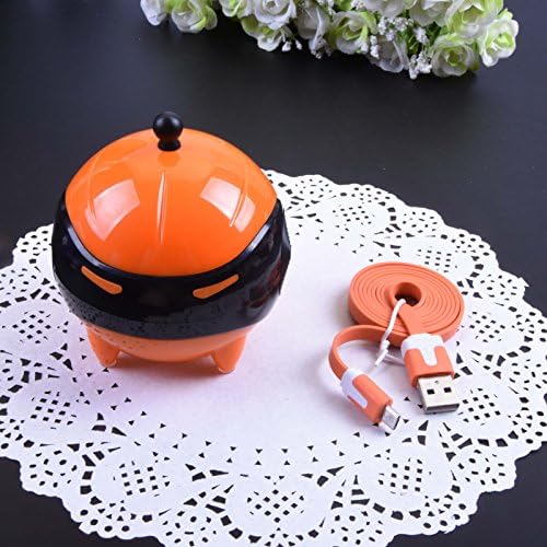 Banadim Contact Lens Vibration Auto Cleaner- Robot Character Orange