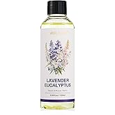 Airkeep Reed Diffuser Oil Refill/Lavender Eucalyptus/3.38oz(100ml/1 Pack/Scented Oil Refill for Diffuser Home Fragrance for B