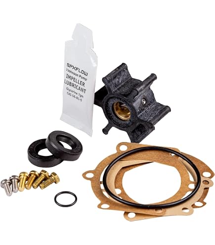 thumbnail image 2 of Volvo Penta / OMC Raw Water Sea Pump Rebuild Kit – Impeller & Seals, Fits 3857794, 3858847 2 of 6