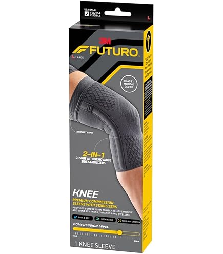 3M Futuro Stabilisateur De Genou Performance – Soutien Modéré Réglable