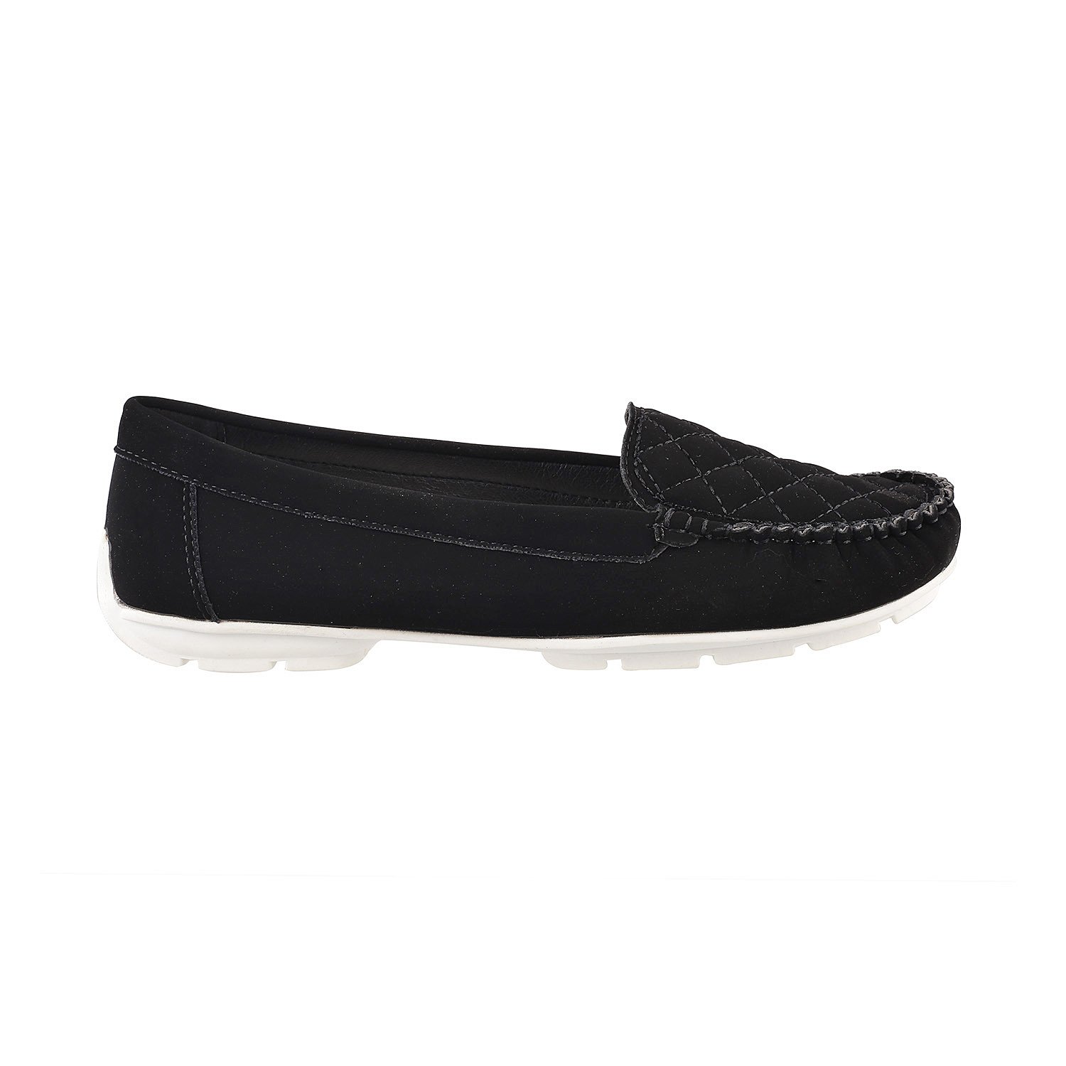 mochi women black synthetic loafers ( 31-8046 ) 31-8046-11-black