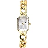 BESTKANG Women's Luxury Diamond Watch - Hollow Band Square Dial Waterproof Fashion Wrist Watch for Women