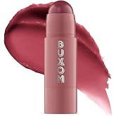 BUXOM Power-Full Plump Tinted Lip Balm, 0.17 oz | pH-Reactive Moisturizing Treatment, Softens &amp; Smooths Lips, Delivers Custom Shades, Plumping Peptides &amp; Pumpkin Seed Oil