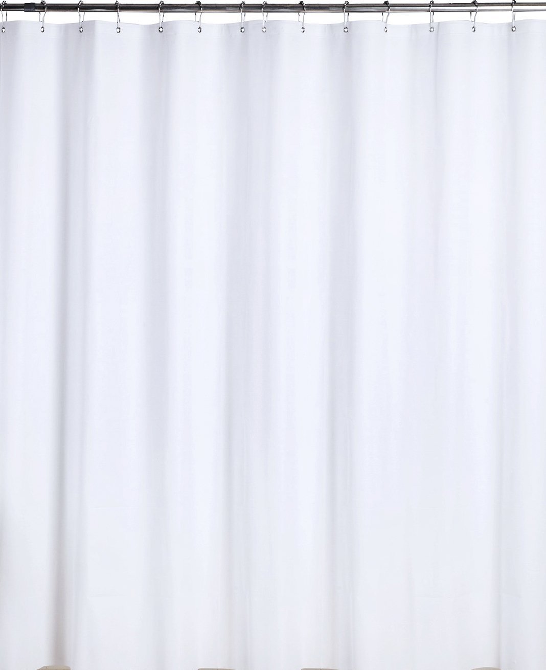 Utopia Bedding 6 Gauge PEVA Shower Curtain Liner White, 72 by 72 Inches