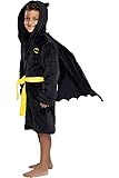 DC Comics Kids Superhero Plush Fleece Hooded Costume Robe