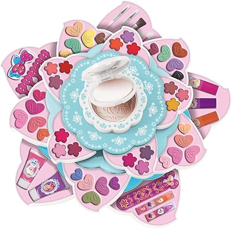Amazon Co Jp Onev Ft ディズニー 子供用化粧品セット 60点 キッズコスメセット プリンセス ミラー付き 花のように おままごと おもちゃセット 女の子向け メイクセット 安全 化粧品セット メイクアップボックス付き コスメ知育玩具 女の子へお誕生日 クリスマス 新年の