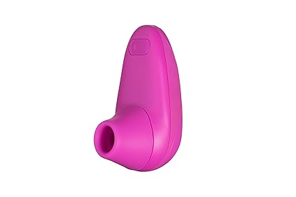 Womanizer Starlet Auflege-Vibrator für Sie inklusive Gleitgel, Klitoris-Sauger, Intim-Stimulator mit 4 Intensitätsstufen, kle