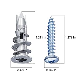 Wensilon #8 * 1-1/4 Self Drilling Zinc Alloy