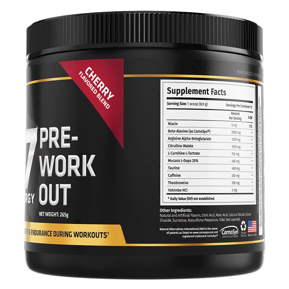 VitaminBountyGx7PreWorkout