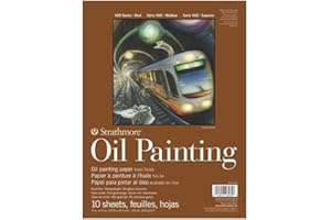 Strathmore 400 Series Oil Painting Pad 9"X12"-10 Sheets -62430309