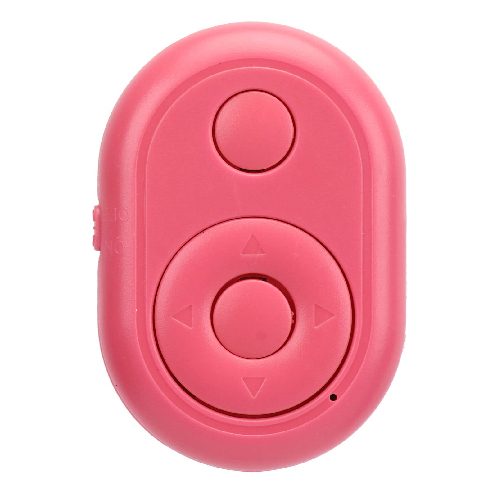 Bluetooth Page Turner Remote, Wireless Camera Remote Control, Bluetooth App Remote Control, Camera Remote Shutter Selfie Button for Cellphones Tablets (Pink)