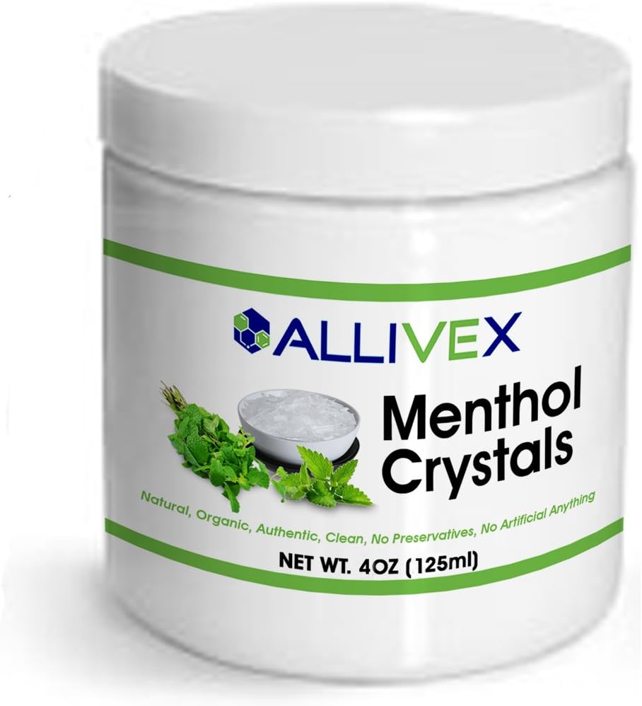 Menthol Crystals (4oz) by Allivex